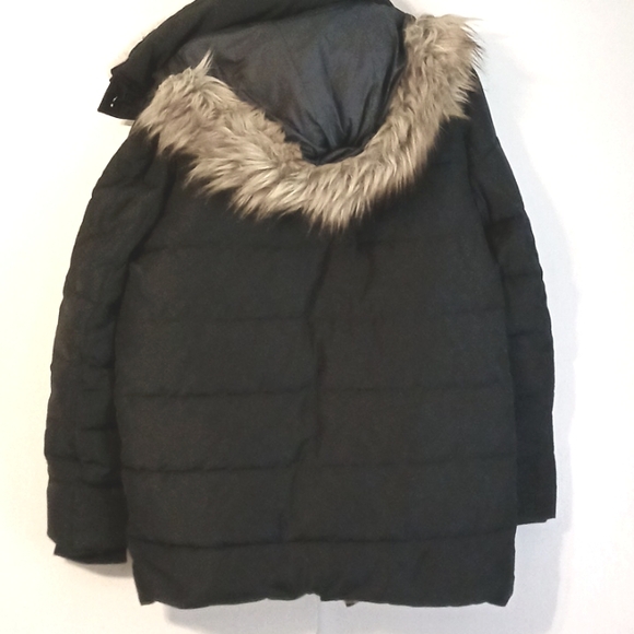 Slate & Stone Black Puffer Jacket with Removable Hood in Size M (NWT) - Picture 4 of 7